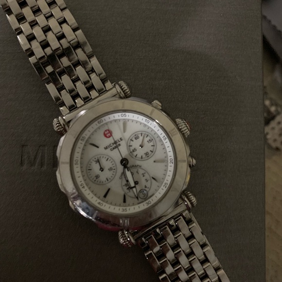 Michele Caber Chronograph watch. Used. - Picture 3 of 8